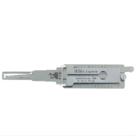 ORIGINAL LISHI: VW/Audi/Ford HU66 2in1 Pick/Decoder TL AG